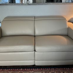 Matching Leather Chairs & Loveseat