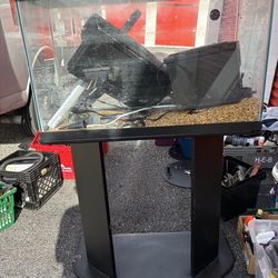 Glass Aquarium + Stand & Accessories