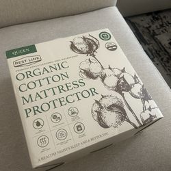 Queen Organic Cotton Mattress Protector