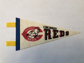 Vintage Cincinnati Reds Mini Pennant