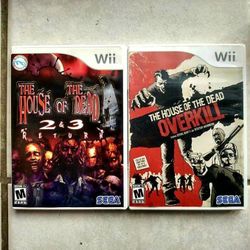 House of the Dead 2 & 3 Overkill Nintendo Wii