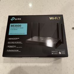 Brand New Tp Link BE3500 Router 