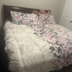 King Size Bedroom Set and Mattress/boxspring