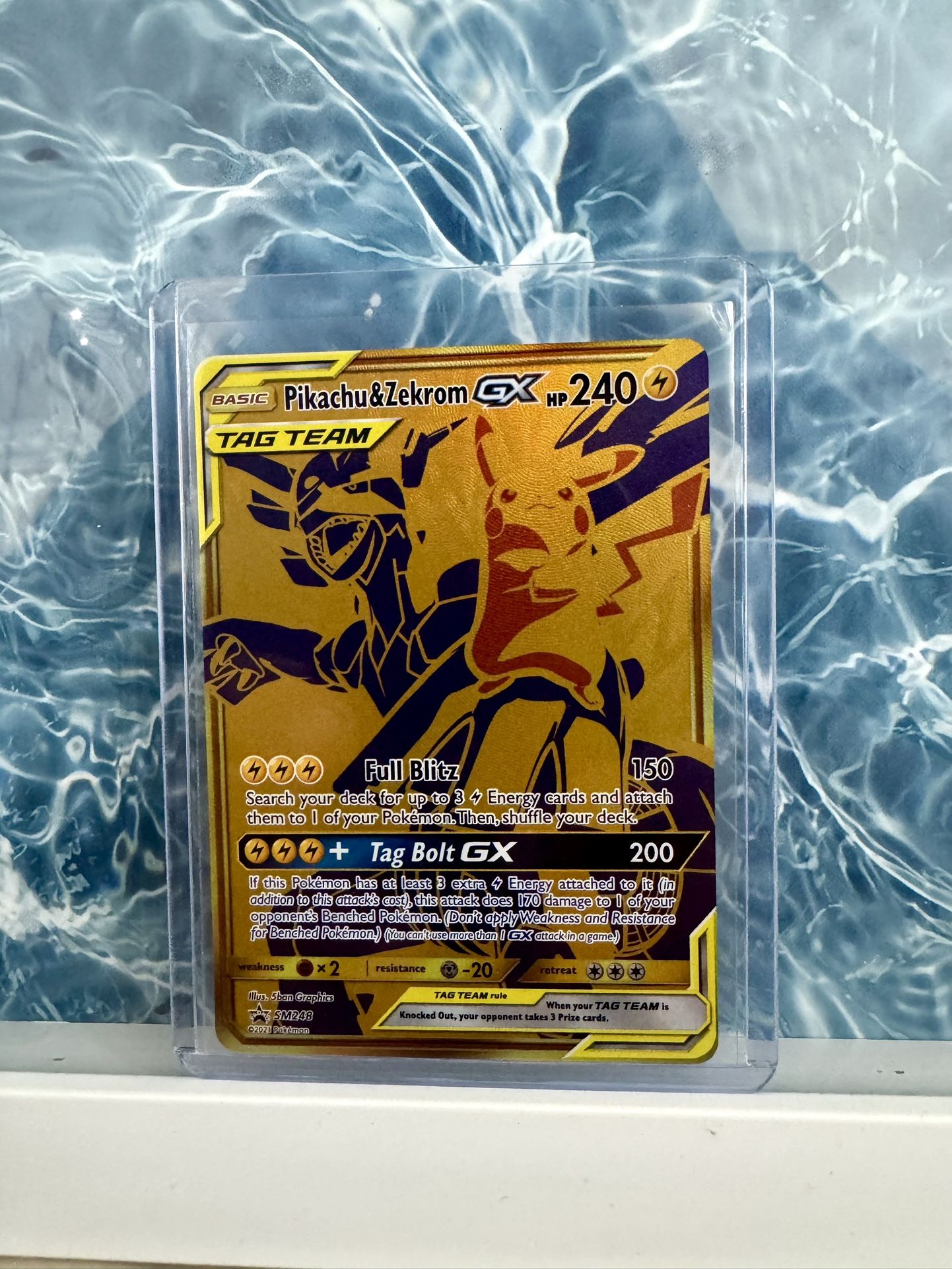 Pikachu & Zekrom Pokemon Cards