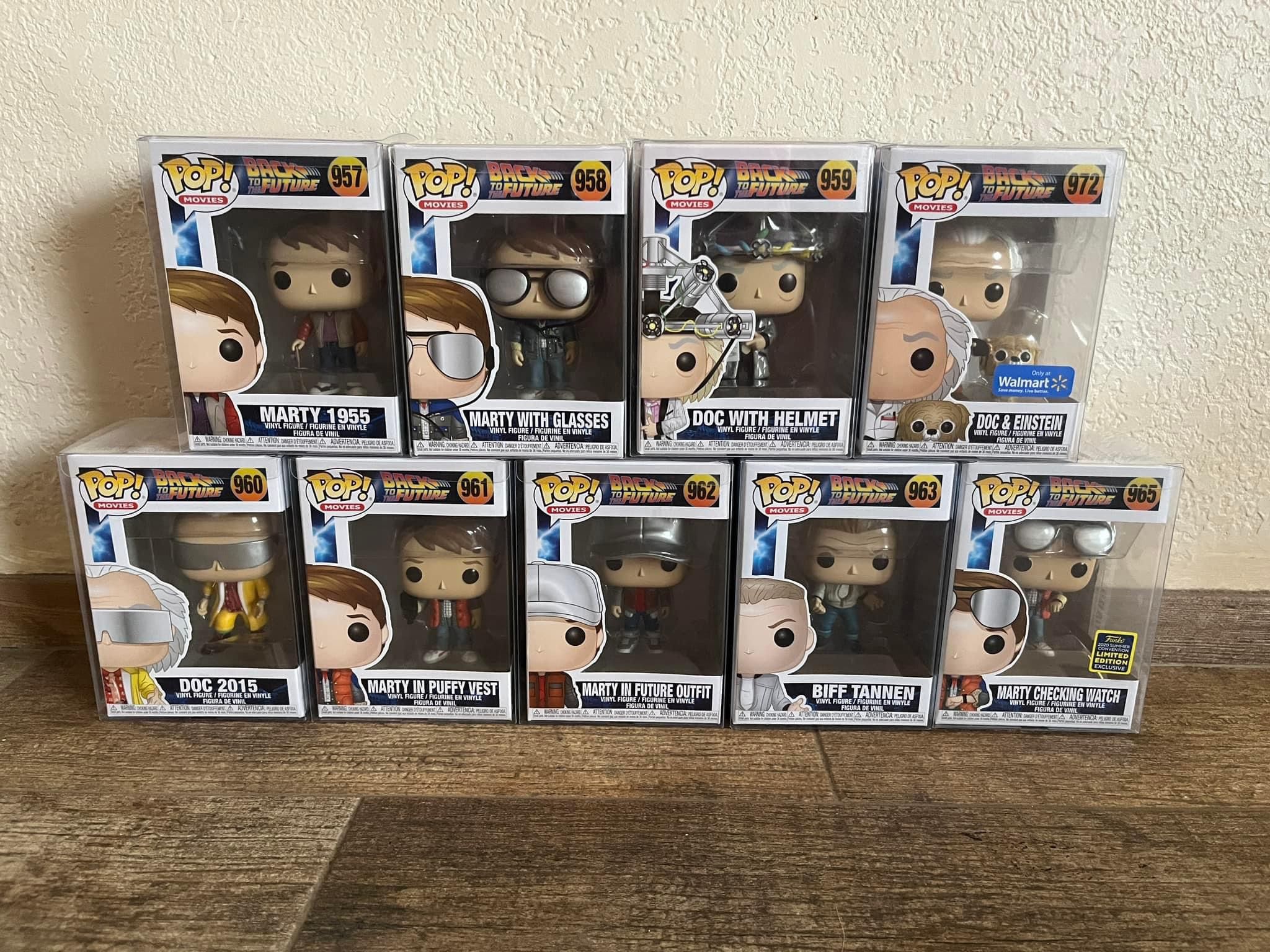 Funko Pop Back To The Future Set
