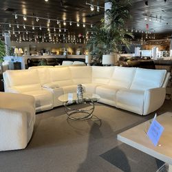 6pc Power Reclining Sectional 