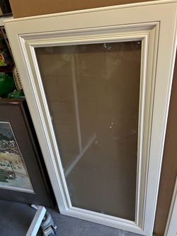 New 16x35Cabinet doors with glass. other sizes available  $25 each