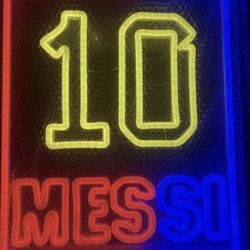 Messi Neon (LED) Sign
