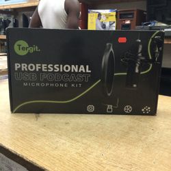 TERGIT Upgraded Condenser Microphone Professional Studio Cardioid Kit …….