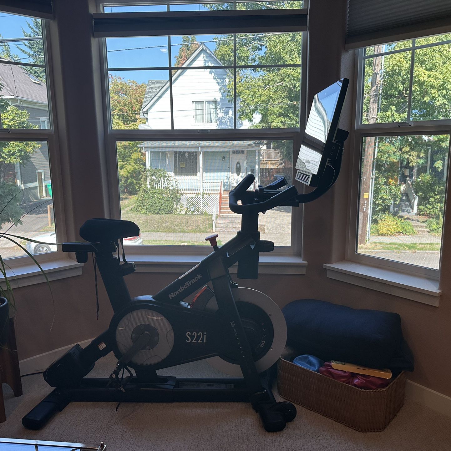 Nordictrack S22i bike With Swivel monitor