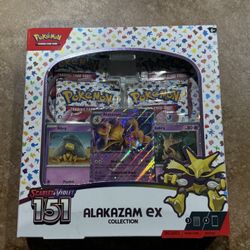 Pokémon TCG Scarlet & Violet 151 Alakazam ex Collection Booster Box