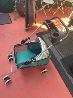 Pet Stroller / Small Dog & Cat Carrier – Folding
