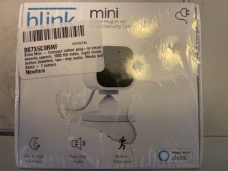 Blink Mini 1080p Indoor Smart Security camera