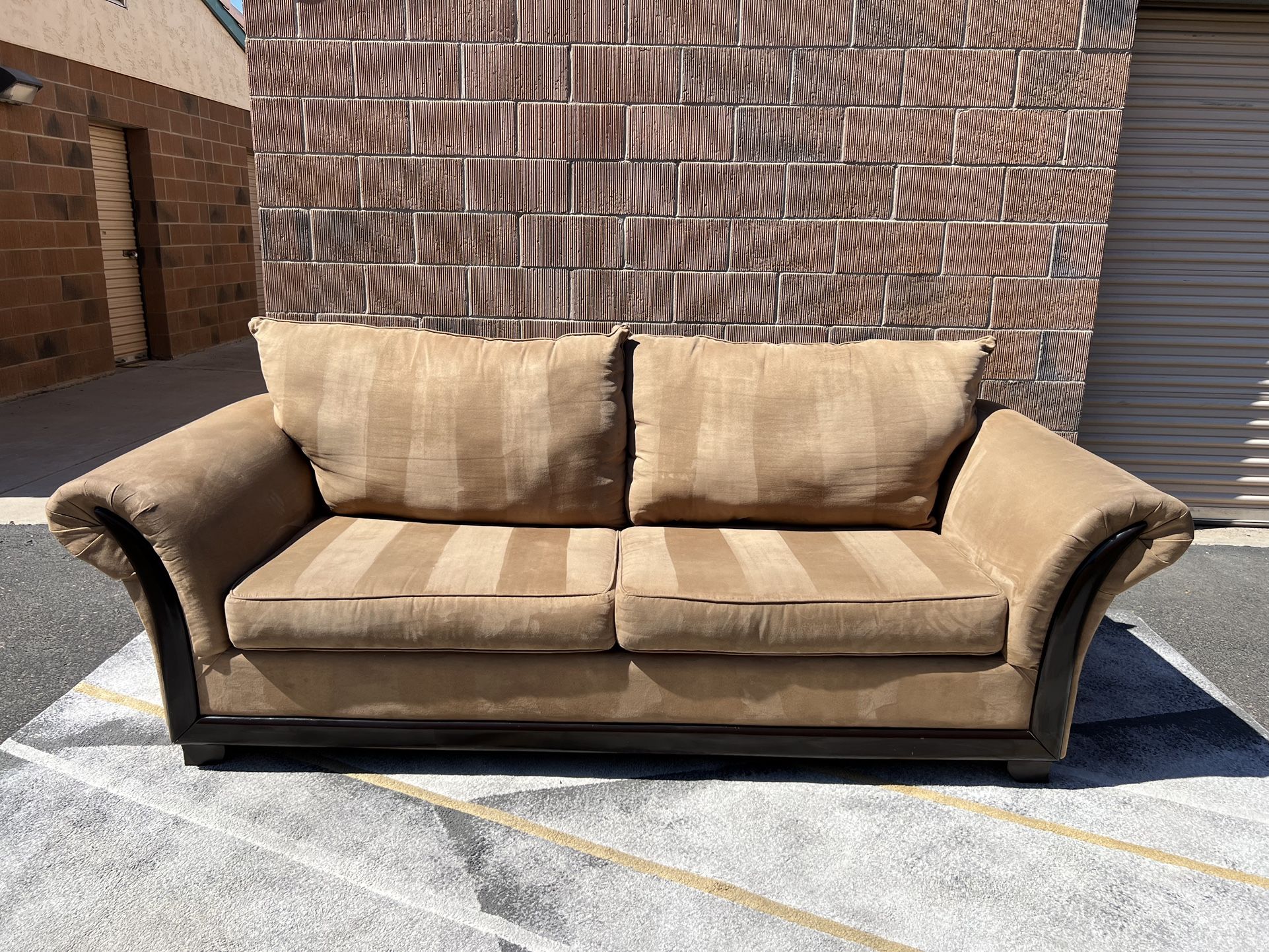 Brown Sofa (Futon) 