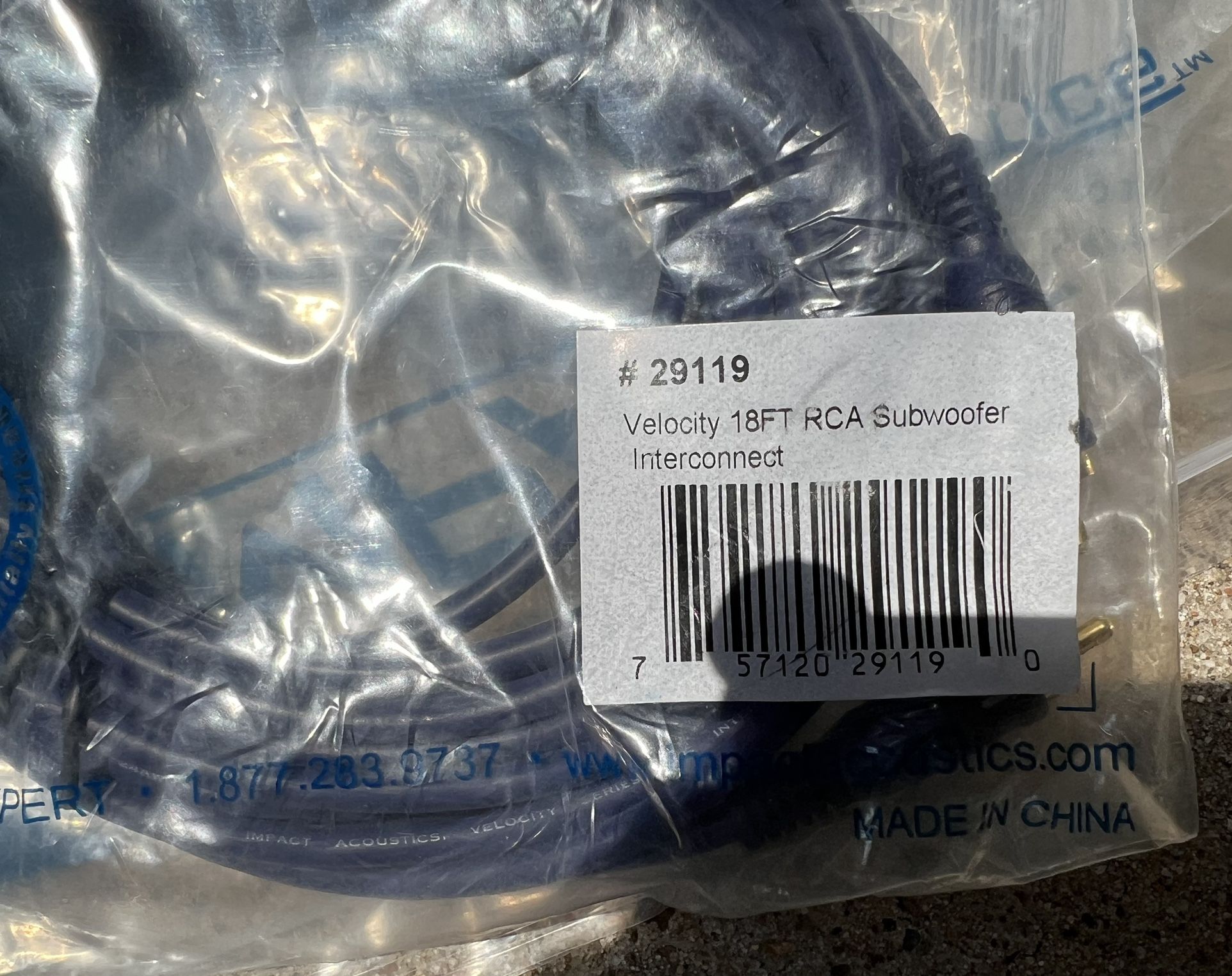 C2G 25ft 3.5mm Male/Male Cable, 2 C2G 18ft Subwoofer Cables for Sale in ...