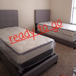 Twin Size Bed 