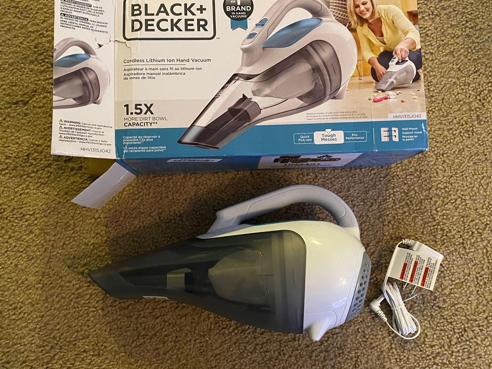 Black And Decker Cordless Handheld Vacuum