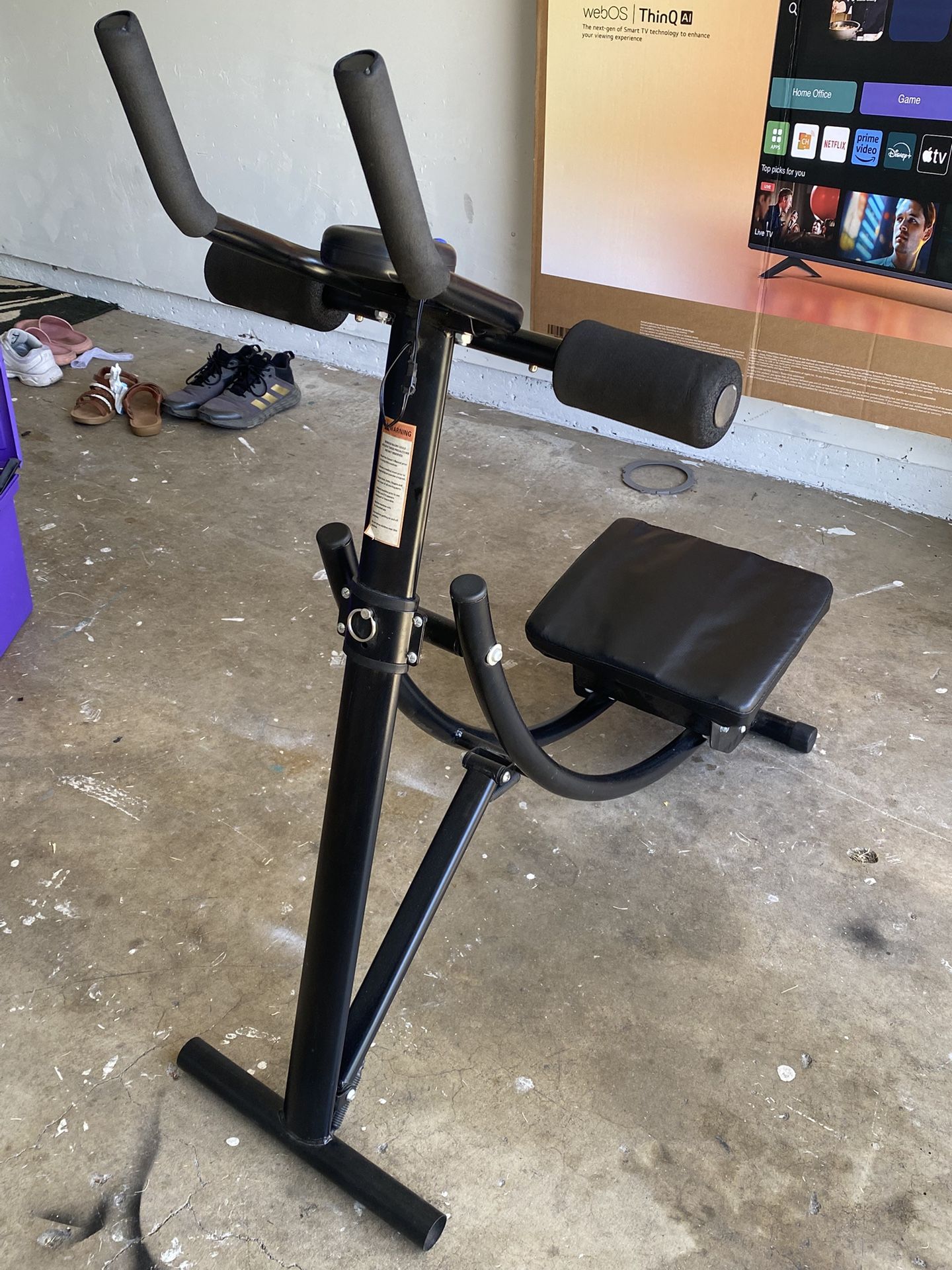 Roman Chair / Hyperextension Bench - Core & Lower Back Workout
