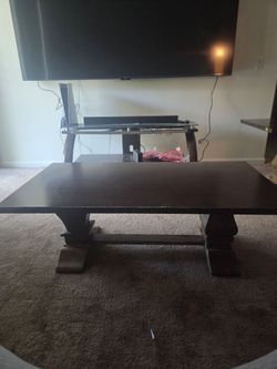 Rustic Wood Coffee Table