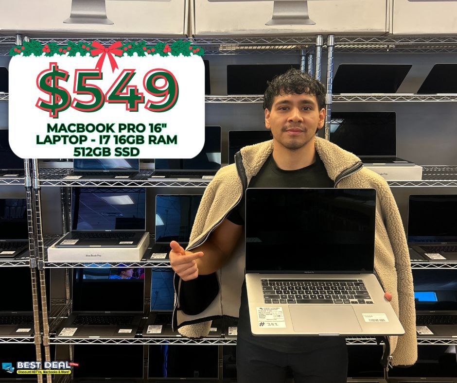 💻 Apple MacBook Pro 16" (2019) – Power, Performance, Perfection