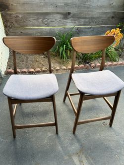 Tall Chairs -Wood