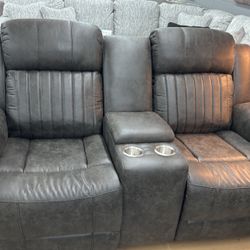 Sofa And Loveseat With Recliners 