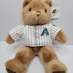 Arizona Diamondbacks Team Teddy Upper Deck Bear Plush 2003 14" with Tag 
