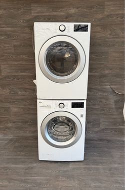 LG washer and dryer laundry