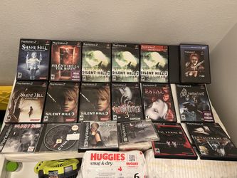 Silent Hill Resident Evil Fatal Frame Clock Tower Parasite Eve PS1 PS2 PlayStation 2 games horror