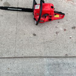 Powercare Gas Chain Saw