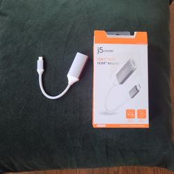Usb-C To 4K HDMI Adapter j5create