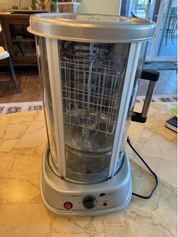 New Flexion Vertical Rotisserie for Cooking shawarma, chicken and kebabs