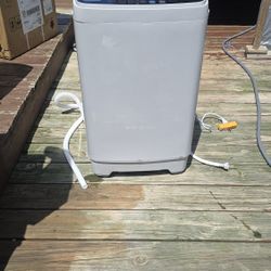 Portable Home Automatic Washer 2.0 Cu.ft, 8 Water Levels/10 Programs