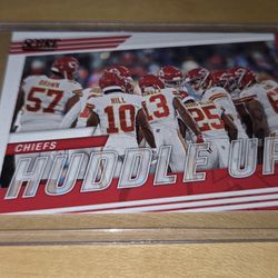 Kansas City Chiefs Huddle Up Insert 2022 Score #HU-KC Football Card