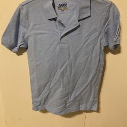 New Light Blue OfficialSchool Polos Boys Size 6-7 Two Different Light Blues