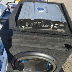 Amplifier 1800 & Subwoofer 12"