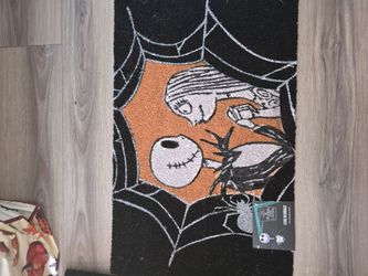 Nightmare Before Christmas Door Mat