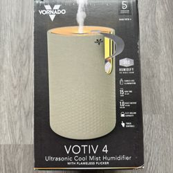 NEW Vornado VOTIV 4 Ultrasonic Humidifier Sage Green