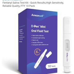 Saliva Test Kit - Quick Results,High Sensitivity, Reliable Quality, FTY 10 Pack