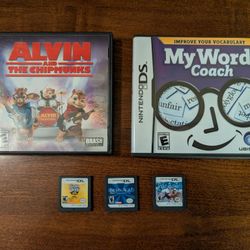 Nintendo DS Games Lot of 5