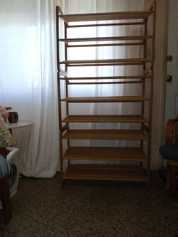 3 Bamboo Shoe Racks