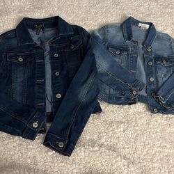 Girls Jean Jacket Size 10-12 Like New