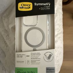Otterbox Symmetry MagSafe Case for iPhone 16 Pro + Premium Screen Protector