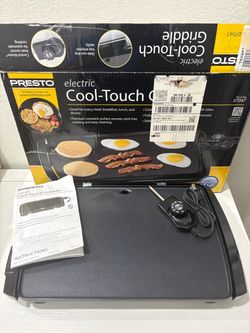 Presto 07047 16-Inch Cool Touch Electric Griddle