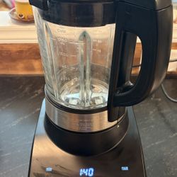 Galanz 60 Ounce 1000 Watts High Speed Cooking Blender in Stainless Steel