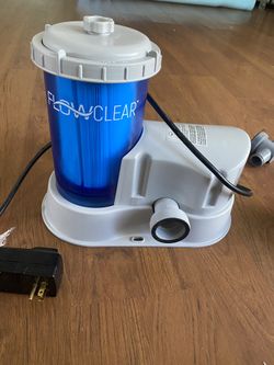 Coleman 90473E Flowclear Pool Filter Pump 1500 GPH 120v