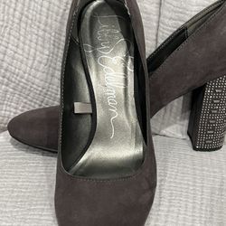 Gray libby edelman heels size 9 