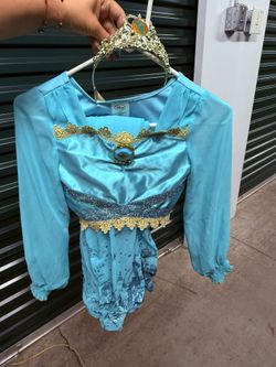 Disney Jasmine Costume with Crown