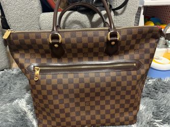 Louis Vuitton Damier Ebene Saleya Tote Bag
