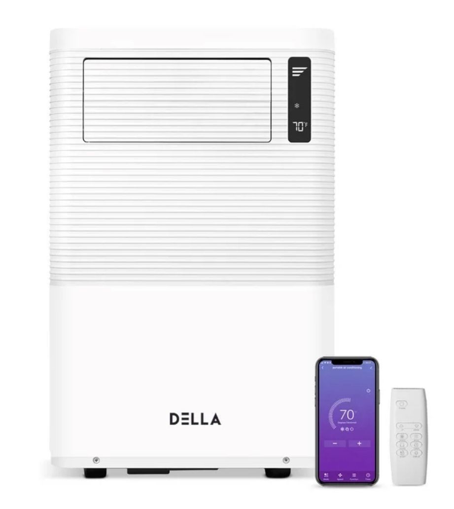 Della 10000BTU, 550 SQ FT, Portable AC Unit